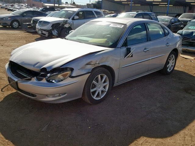 2G4WE587761276890 - 2006 BUICK LACROSSE C SILVER photo 2