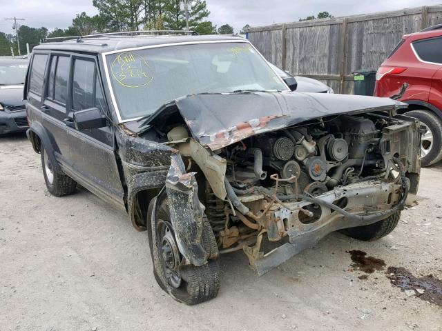 1J4FJ28L1KL515599 - 1989 JEEP CHEROKEE BLACK photo 1