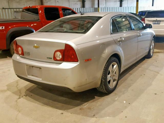1G1ZA5EU2BF300788 - 2011 CHEVROLET MALIBU LS SILVER photo 4