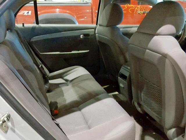 1G1ZA5EU2BF300788 - 2011 CHEVROLET MALIBU LS SILVER photo 6