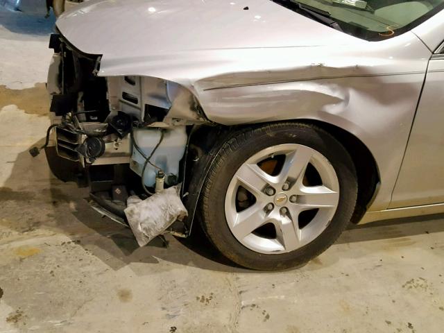 1G1ZA5EU2BF300788 - 2011 CHEVROLET MALIBU LS SILVER photo 9