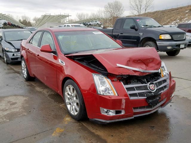 1G6DT57V480210798 - 2008 CADILLAC CTS HI FEA RED photo 1