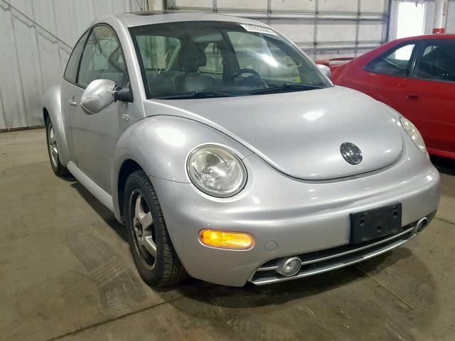 3VWCC21C41M404939 - 2001 VOLKSWAGEN NEW BEETLE Silber Foto 1