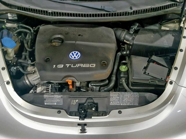 3VWCC21C41M404939 - 2001 VOLKSWAGEN NEW BEETLE Silber Foto 7