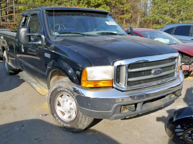 1FDSX34L9YEB20318 - 2000 FORD F350 SRW S BLACK photo 1