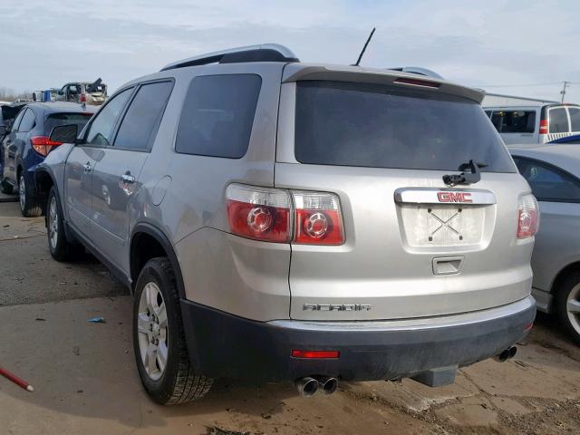 1GKER13788J241437 - 2008 GMC ACADIA SLE SILVER photo 3