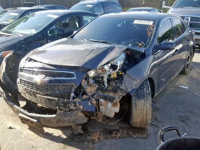 1G11C5SA0DF341344 - 2013 CHEVROLET MALIBU 1LT 灰色 照片 2