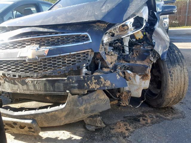 1G11C5SA0DF341344 - 2013 CHEVROLET MALIBU 1LT 灰色 照片 9