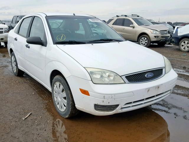 1FAFP34N16W242370 - 2006 FORD FOCUS ZX4 WHITE photo 1