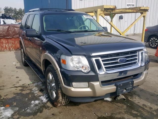 1FMEU74857UA69249 - 2007 FORD EXPLORER E GREEN photo 1