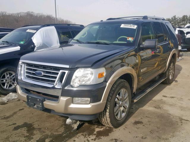 1FMEU74857UA69249 - 2007 FORD EXPLORER E GREEN photo 2