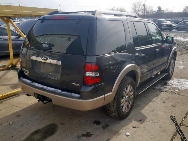 1FMEU74857UA69249 - 2007 FORD EXPLORER E GREEN photo 4