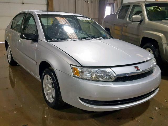 1G8AJ52F23Z165980 - 2003 SATURN ION LEVEL GRAY photo 1