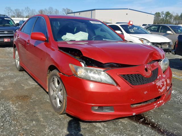 4T1BE46K09U362695 - 2009 TOYOTA CAMRY BASE RED photo 1