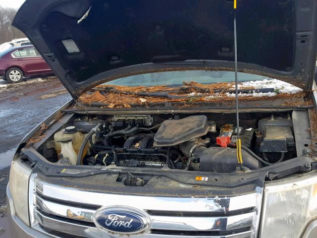 2FMDK38C88BA40330 - 2008 FORD EDGE SEL CREAM photo 7