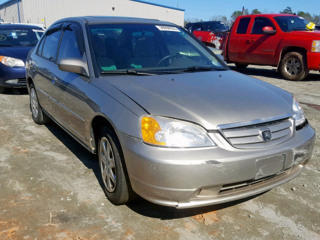 2HGES25703H618695 - 2003 HONDA CIVIC EX BEIGE photo 1