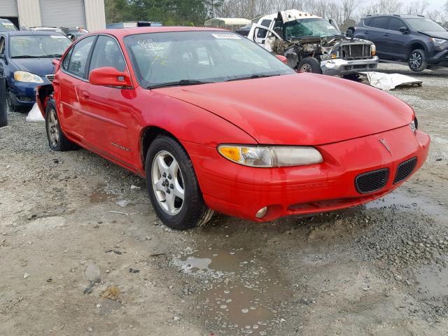 1G2WJ52J6YF128606 - 2000 PONTIAC GRAND PRIX RED photo 1