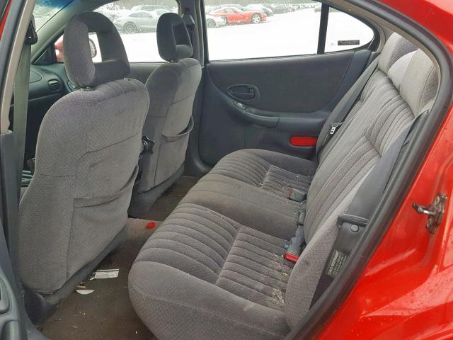 1G2WJ52J6YF128606 - 2000 PONTIAC GRAND PRIX RED photo 6