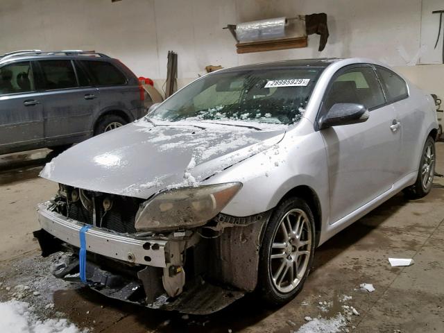 JTKDE167360102682 - 2006 TOYOTA SCION TC SILVER photo 2