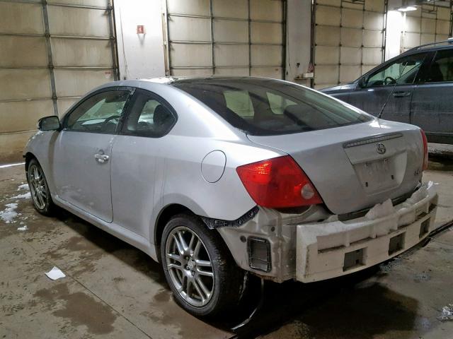 JTKDE167360102682 - 2006 TOYOTA SCION TC SILVER photo 3