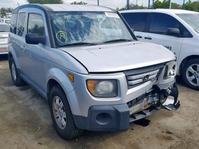 5J6YH18777L011020 - 2007 HONDA ELEMENT EX SILVER photo 1