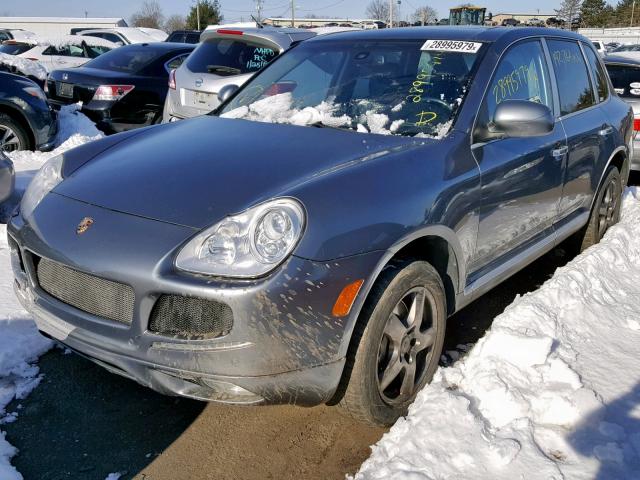 WP1AB29PX5LA61855 - 2005 PORSCHE CAYENNE S GRAY photo 2