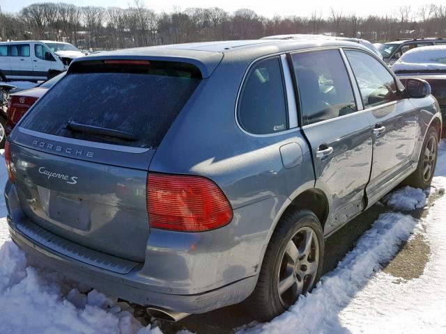 WP1AB29PX5LA61855 - 2005 PORSCHE CAYENNE S GRAY photo 4