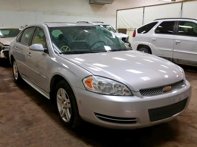 2G1WB5E34E1160522 - 2014 CHEVROLET IMPALA LIM SILVER photo 1