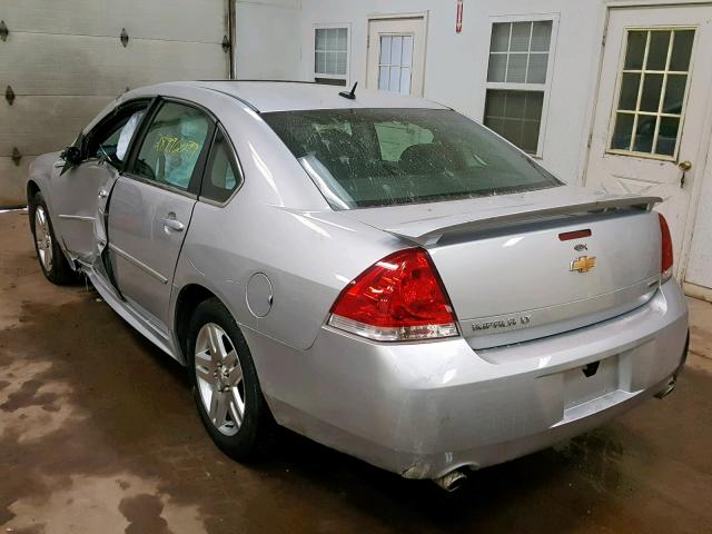 2G1WB5E34E1160522 - 2014 CHEVROLET IMPALA LIM SILVER photo 3