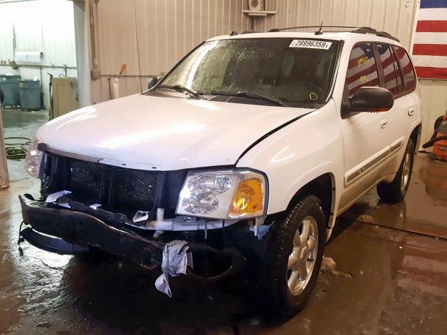 1GKDT13S152322450 - 2005 GMC ENVOY WHITE photo 2