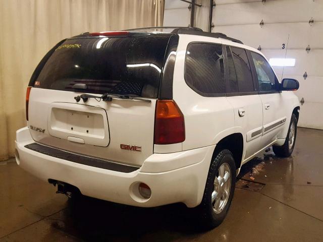 1GKDT13S152322450 - 2005 GMC ENVOY WHITE photo 4