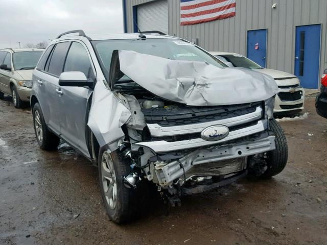 2FMDK4JC8DBA49054 - 2013 FORD EDGE SEL GRAY photo 1