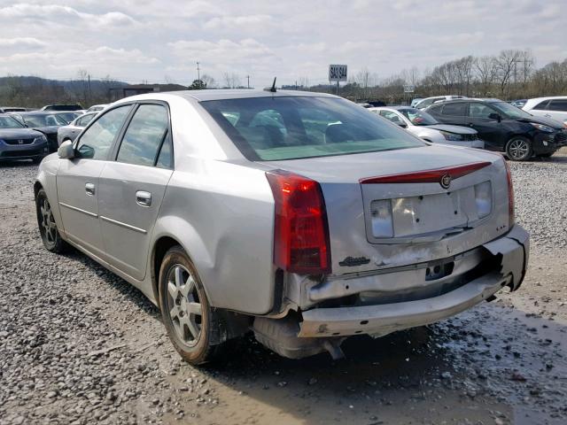 1G6DP577360118522 - 2006 CADILLAC CTS HI FEA SILVER photo 3