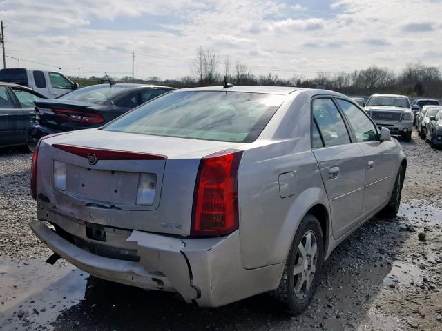 1G6DP577360118522 - 2006 CADILLAC CTS HI FEA SILVER photo 4