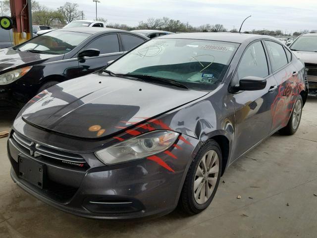 1C3CDFDH2FD173772 - 2015 DODGE DART SE AE GRAY photo 2