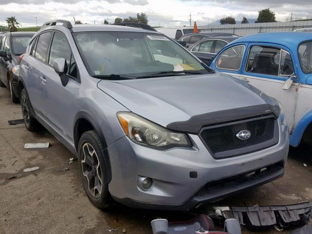 JF2GPAWC0D2832175 - 2013 SUBARU XV CROSSTR SILVER photo 1