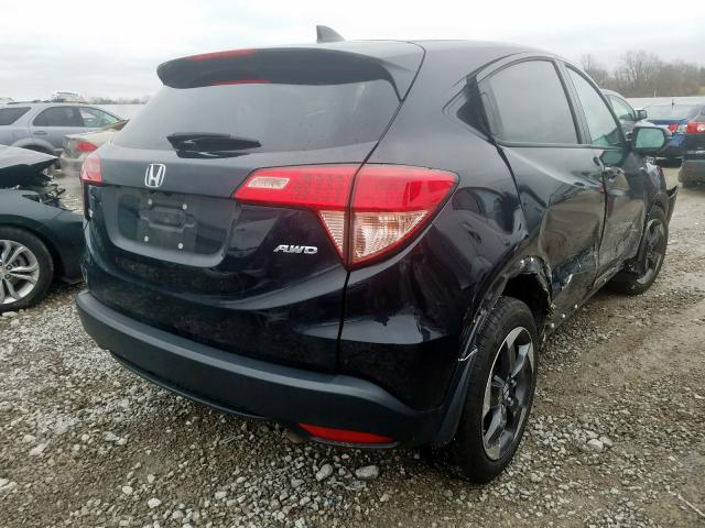 3CZRU6H5XJG714417 - 2018 HONDA HR-V EX  photo 4