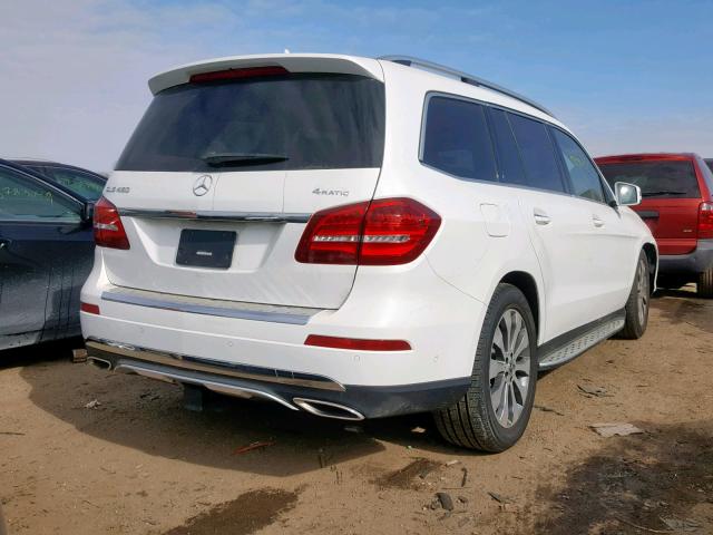 4JGDF6EE0KB227828 - 2019 MERCEDES-BENZ GLS 450 4M WHITE photo 4