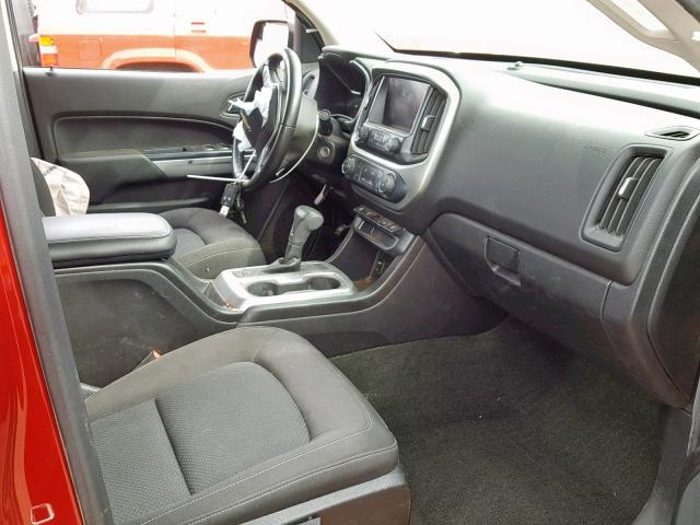 1GCPTCE17H1234005 - 2017 CHEVROLET COLORADO L RED photo 5
