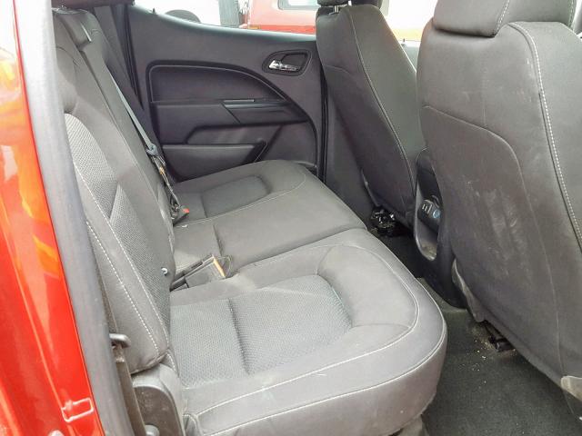 1GCPTCE17H1234005 - 2017 CHEVROLET COLORADO L RED photo 6