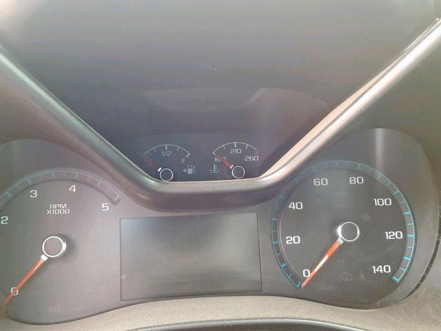 1GCPTCE17H1234005 - 2017 CHEVROLET COLORADO L RED photo 8