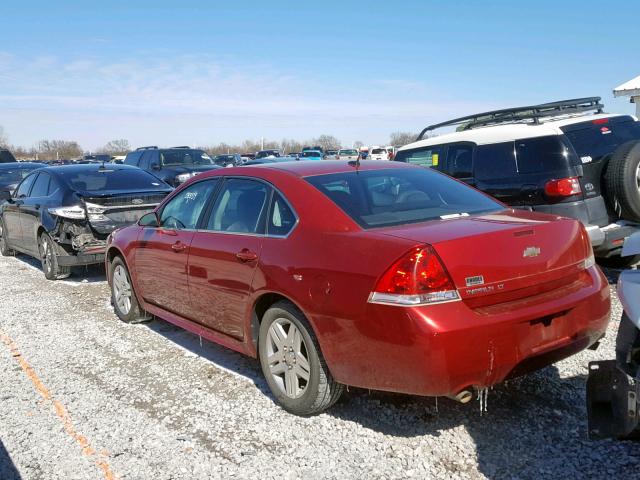 2G1WB5E35E1187843 - 2014 CHEVROLET IMPALA LIM BLACK photo 3