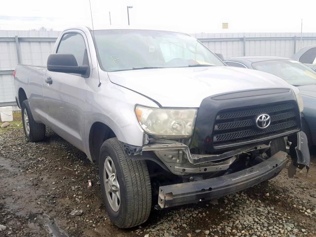 5TFLU52187X001533 - 2007 TOYOTA TUNDRA SILVER photo 1