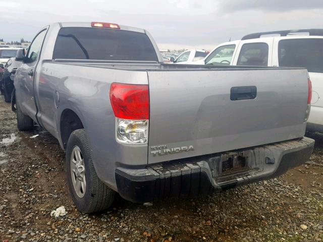 5TFLU52187X001533 - 2007 TOYOTA TUNDRA SILVER photo 3