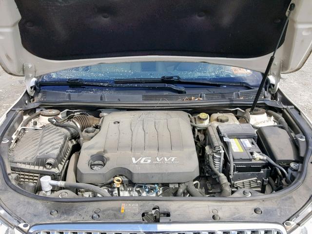 1G4GE5E38CF279601 - 2012 BUICK LACROSSE P CREAM photo 7