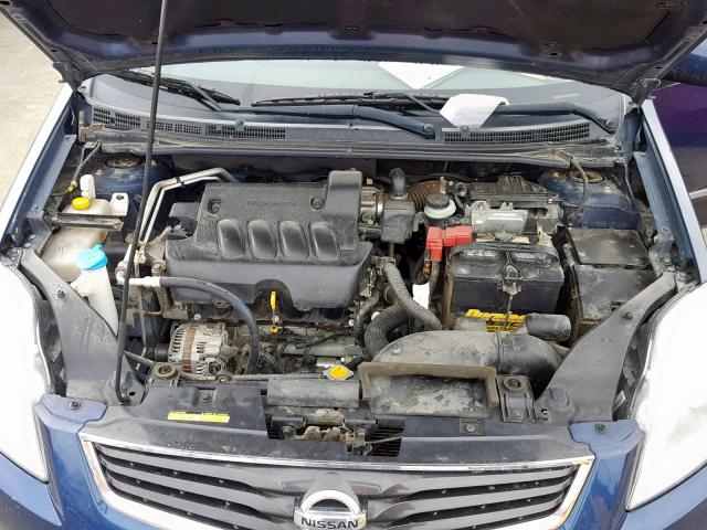 3N1AB6AP2CL634479 - 2012 NISSAN SENTRA 2.0 BLUE photo 7