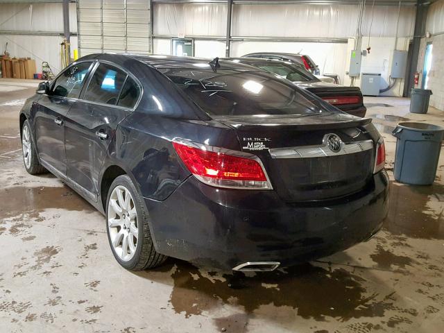 1G4GJ5G3XDF206658 - 2013 BUICK LACROSSE T BLACK photo 3