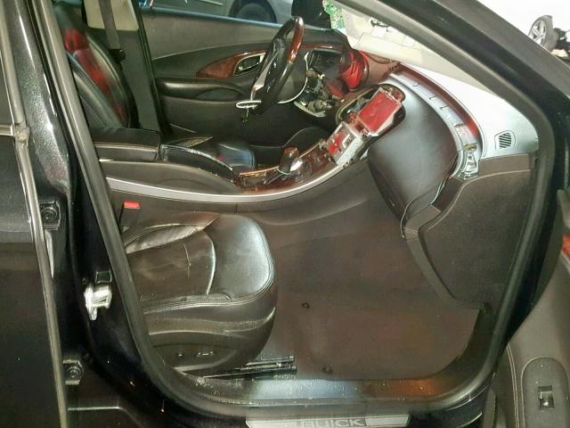 1G4GJ5G3XDF206658 - 2013 BUICK LACROSSE T BLACK photo 5