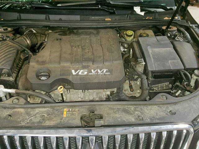 1G4GJ5G3XDF206658 - 2013 BUICK LACROSSE T BLACK photo 7