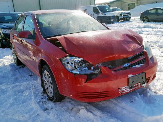 1G1AD5F55A7150082 - 2010 CHEVROLET COBALT 1LT RED photo 1